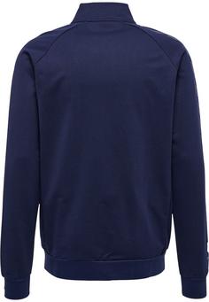 Rückansicht von hummel hmlMOVE GRID COT. ZIP JACKET Funktionssweatshirt Herren MARINE