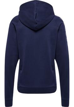 Rückansicht von hummel hmlMOVE GRID COTTON HOODIE WOMAN Hoodie Damen MARINE