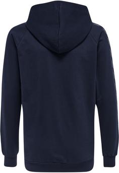 Rückansicht von hummel hmlMOVE GRID COTTON HOODIE KIDS Hoodie Kinder MARINE