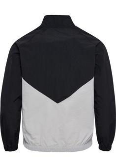 Rückansicht von hummel hmlLGC FELIX WOV ZIP JACKET Sweatshirt Herren BLACK