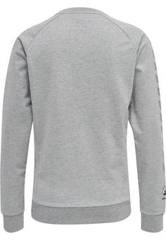 Rückansicht von hummel hmlMOVE GRID COT. SWEATSHIRT WOMAN Funktionssweatshirt Damen GREY MELANGE
