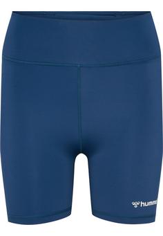 hummel hmlMT ACTIVE HW TIGHT SHORTS Funktionsshorts Damen INSIGNIA BLUE