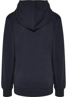 Rückansicht von hummel hmlCUATRO HOODIE Hoodie Kinder BLACK IRIS