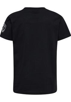 Rückansicht von hummel ASSE FAN AS SAINT ETIENNE TEE KIDS Funktionsshirt Kinder BLACK