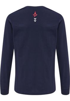 Rückansicht von hummel ASTRALIS 21/22 T-SHIRT L/S KIDS Funktionsshirt Kinder MARINE
