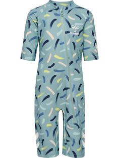 hummel hmlMORGAT SWIM SUIT Schwimmanzug Kinder BLUE SURF