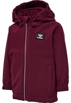 Rückansicht von hummel hmlMARS TEX MINI SOFTSHELL JACKET Trainingsjacke Kinder WINDSOR WINE