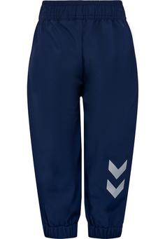 Rückansicht von hummel hmlJUPITOR TEX MINI SOFTSHELL PANTS Trainingshose Kinder BLACK IRIS