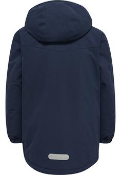 Rückansicht von hummel hmlCONRAD TEX JACKET Trainingsjacke Kinder BLACK IRIS