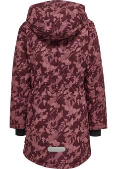 Rückansicht von hummel hmlALMA TEX COAT Jacke Kinder WINDSOR WINE