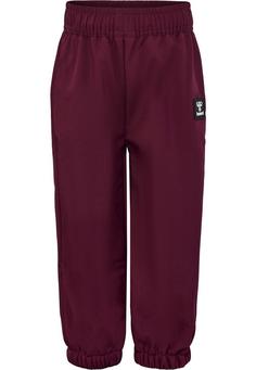 hummel hmlJUPITOR TEX MINI SOFTSHELL PANTS Trainingshose Kinder WINDSOR WINE