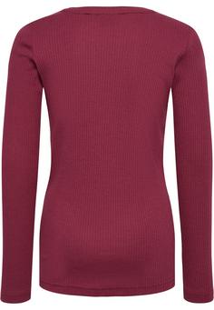 Rückansicht von hummel hmlREVE T-SHIRT L/S Funktionsshirt Kinder CORDOVAN