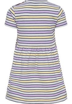 Rückansicht von hummel hmlHAPPY ME DRESS S/S Tenniskleid Kinder ORCHID BLOOM