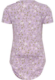 Rückansicht von hummel hmlGLAD BODY S/S Trainingsanzug Kinder ORCHID BLOOM