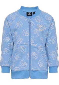 hummel hmlGLADSOME ZIP JACKET Sweatshirt Kinder SILVER LAKE BLUE