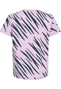 Rückansicht von hummel hmlRUSHY AOP T-SHIRT S/S Funktionsshirt Kinder ORCHID BLOOM