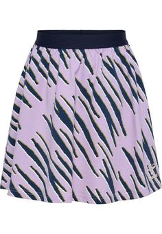 hummel hmlRUSHY AOP SKIRT A-Linien Rock Kinder ORCHID BLOOM