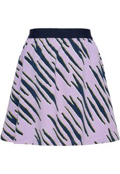 Rückansicht von hummel hmlRUSHY AOP SKIRT A-Linien Rock Kinder ORCHID BLOOM