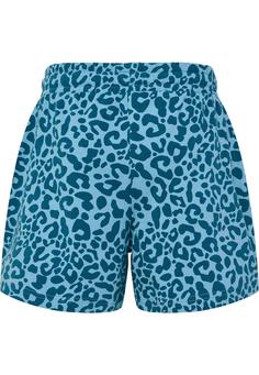 Rückansicht von hummel hmlFLOWY AOP SHORTS Funktionsshorts Kinder BLUE CORAL