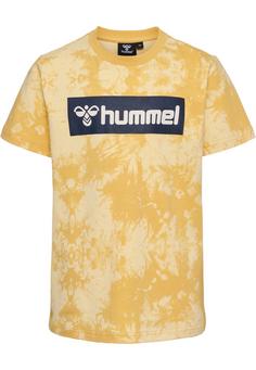 hummel hmlJUMP AOP T-SHIRT S/S Funktionsshirt Kinder OCHRE