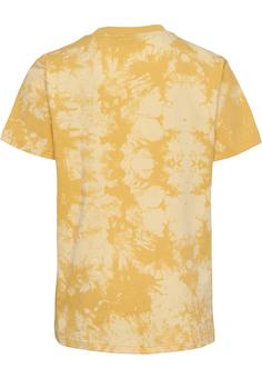 Rückansicht von hummel hmlJUMP AOP T-SHIRT S/S Funktionsshirt Kinder OCHRE