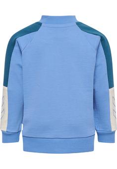 Rückansicht von hummel hmlDREAM ON ZIP JACKET Sweatshirt Kinder SILVER LAKE BLUE
