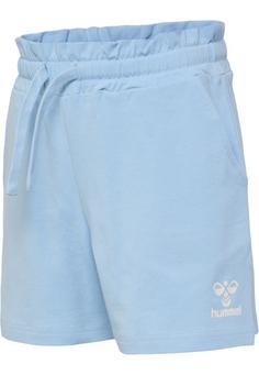 hummel hmlFLOWY RUFFLE SHORTS Funktionsshorts Kinder CERULEAN