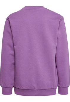 Rückansicht von hummel hmlFAST SWEATSHIRT Sweatshirt Kinder ARGYLE PURPLE