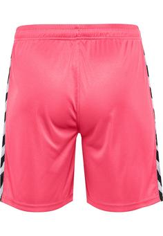 Rückansicht von hummel Funktionsshorts PINK GLO