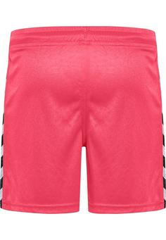 Rückansicht von hummel Funktionsshorts Kinder PINK GLO