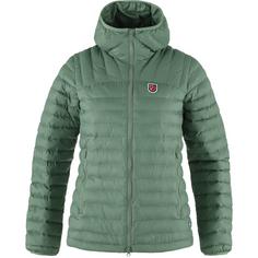 FJÄLLRÄVEN Expedition Lätt Hoodie Funktionsjacke Damen Hellgrün