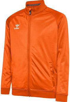 Rückansicht von hummel Trainingsanzug Kinder SHOCKING ORANGE