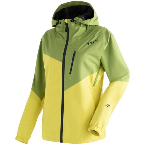 Rückansicht von Maier Sports Rosvik Funktionsjacke Damen Apfelgrün