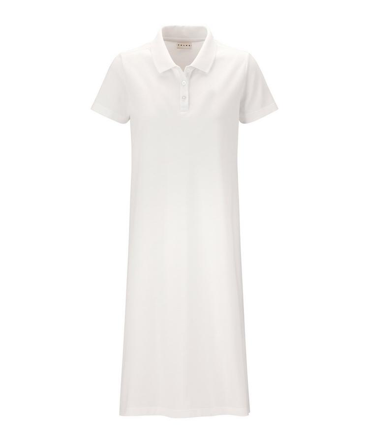 Falke Falke Pima Piqu&eacute; Polo Dress Kleid Damen - white (2000) - 0 | SportScheck