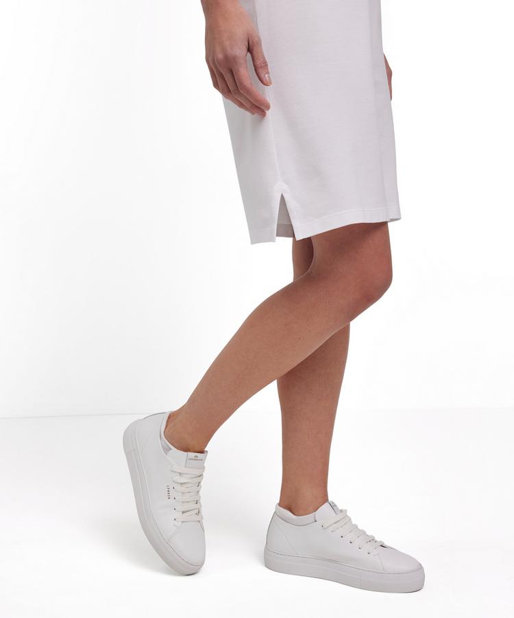 Falke Falke Pima Piqu&eacute; Polo Dress Kleid Damen - white (2000) - 3 | SportScheck