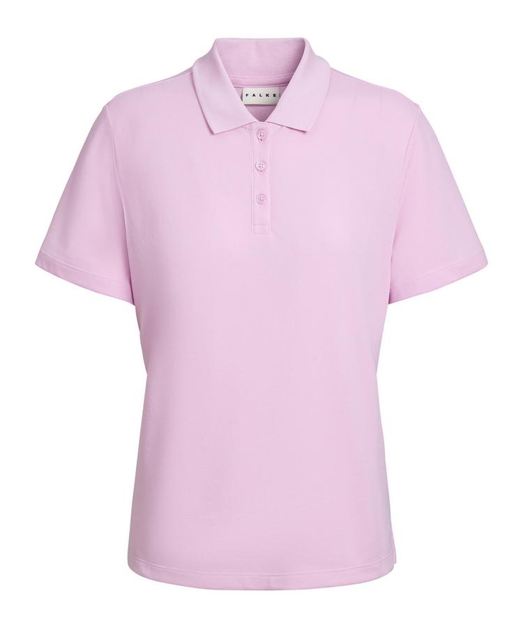 Falke Falke Pima Piqu&eacute; Boxy Poloshirt Damen - sporty-rose (8393) - 0 | SportScheck