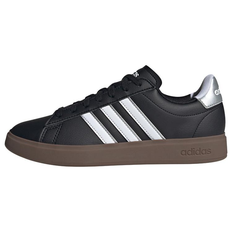 adidas adidas Grand Court 2.0 Schuh Sneaker Damen - Core Black / Cloud White / Silver Metallic - 0 | SportScheck