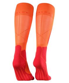 Rückansicht von Falke SK5 Expert Skisocken Damen flash orange (8034)