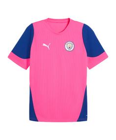 PUMA Manchester City Trainingsshirt Fanshirt Herren rosa