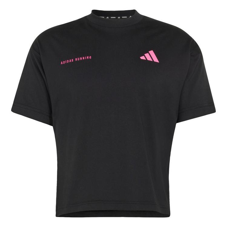 adidas adidas adi365&nbsp;Cheering T-Shirt T-Shirt - Black / Shock Pink - 0 | SportScheck