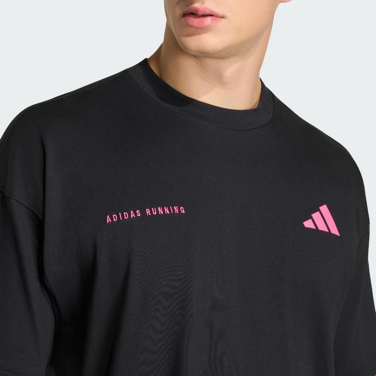 adidas adidas adi365&nbsp;Cheering T-Shirt T-Shirt - Black / Shock Pink - 0 | SportScheck