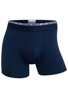 Rückansicht von CR7 Cristiano Ronaldo CR7 Trunk, 3-pack Wäscheset Herren Black, Blue, Dark Green