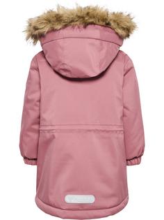 Rückansicht von hummel hmlPENNI TEX JACKET Trainingsjacke Kinder NOSTALGIA ROSE