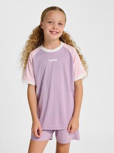 Rückansicht von hummel Funktionsshirt Kinder LAVENDER MIST