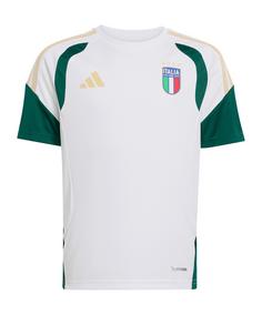 adidas Italien Tiro Trainingsshirt Kids Weiß Fanshirt Kinder weiss