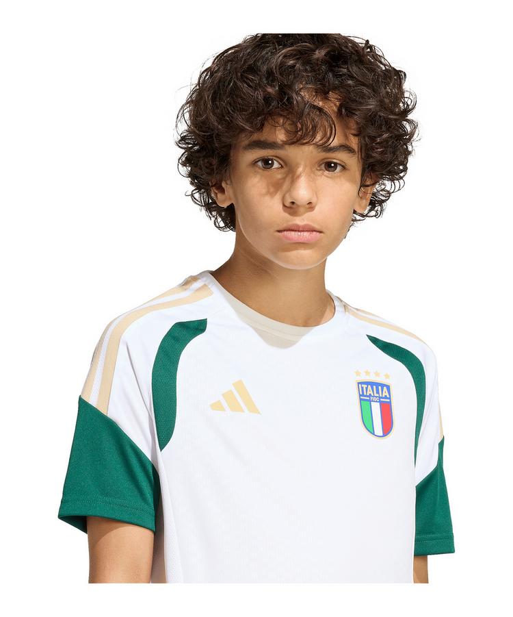 adidas adidas Italien Tiro Trainingsshirt Kids Wei&szlig; T-Shirt Kinder - weiss - 1 | SportScheck