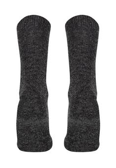 Rückansicht von normani Freizeitsocken Anthrazit
