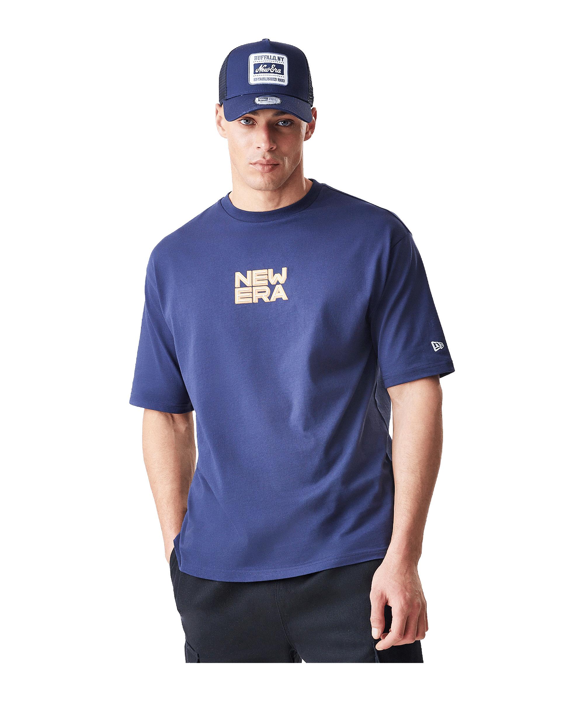 New Era Location Oversized T-Shirt T-Shirt Herren - blau