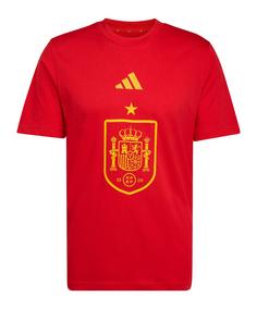 adidas Spanien DNA Graphic T-Shirt Fanshirt Herren rot