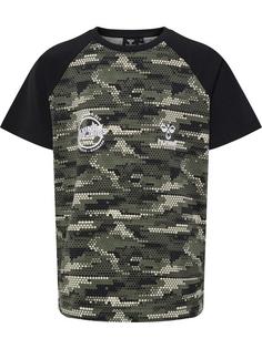 hummel hmlFSK FLY T-SHIRT S/S Funktionsshirt Kinder FOREST NIGHT